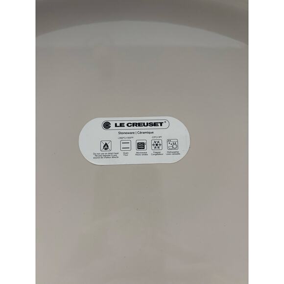 LE CREUSET 36CM OVAL DISH RETIRED COLOR- FIG NEW - Picture 3 of 7